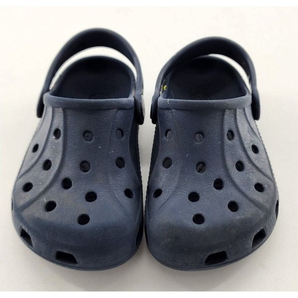 CROCS Other - CROCS Classic Slip On Clog Shoe Sandals Blue Toddler Kids Size C6 C7 6 7